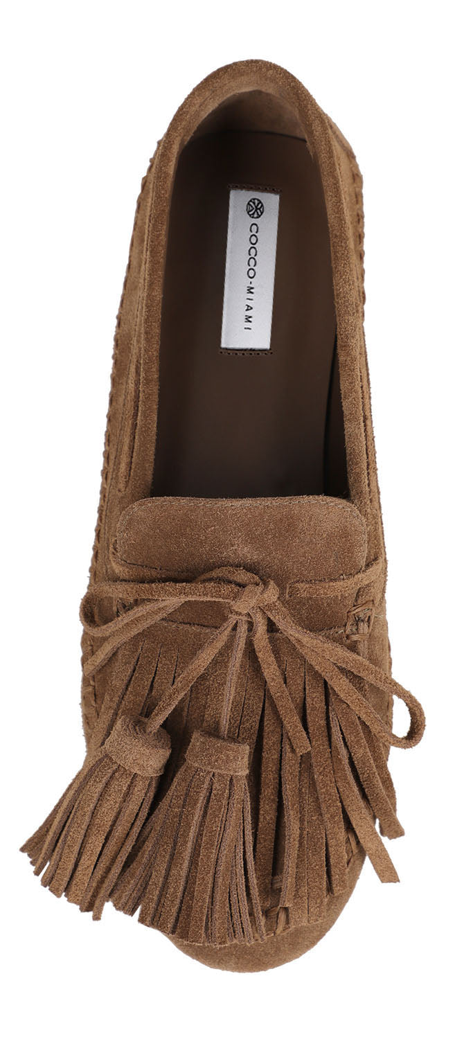 Femme Loafer Almond Leather