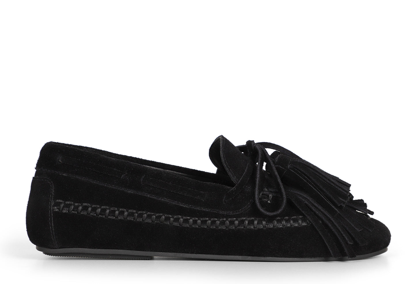 Femme Loafer Black Leather