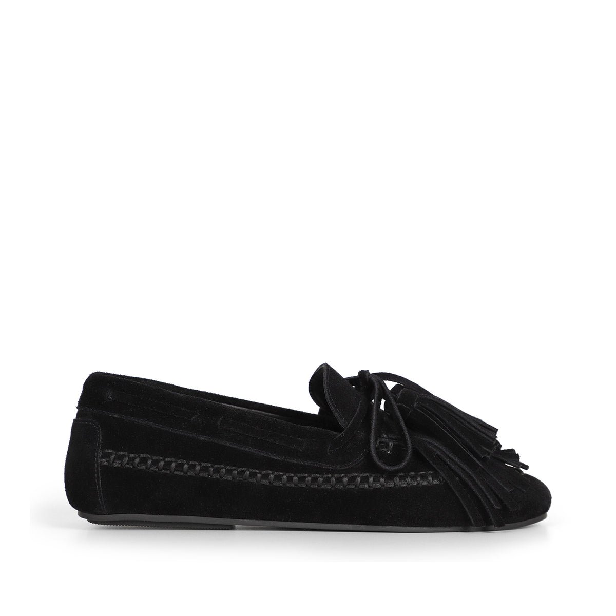 Femme Loafer Black Leather