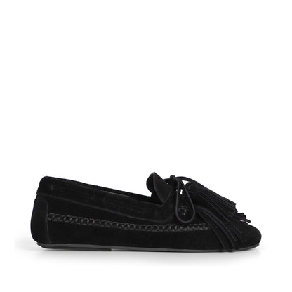 Femme Loafer Black Leather
