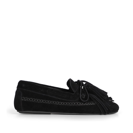 Femme Loafer Black Leather
