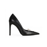 Rosalie Pump Black Leather