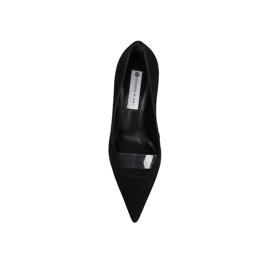 Rosalie Pump Black Nobuck Leather