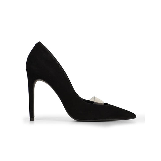 Rosalie Pump Black Nobuck Leather