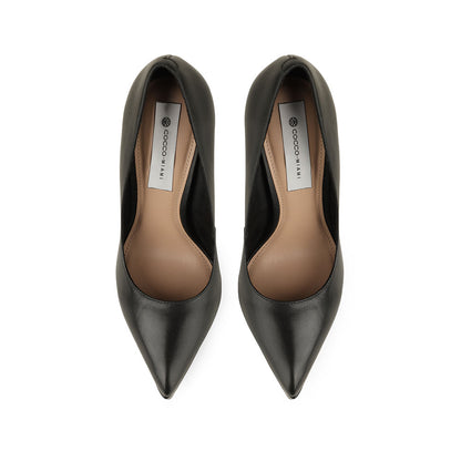 Giulia Platform Pumps Leather Black, view 4