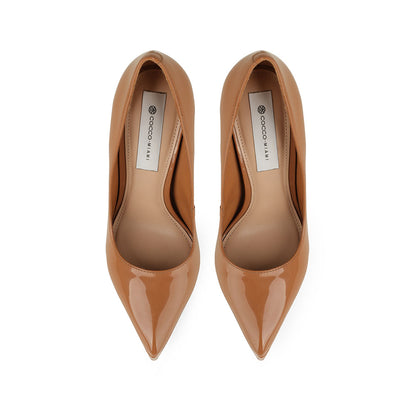 Giulia Platform Pumps Almond, view 4