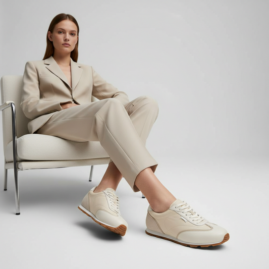 Zuri sneaker Off White Leather