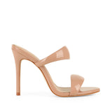 Antonela Mule Nude Patent Leather