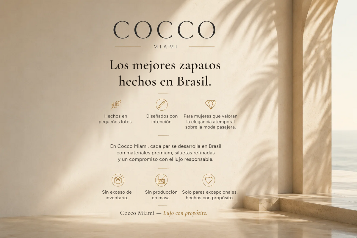 Cocco Miami — Los mejores zapatos hechos en Brasil