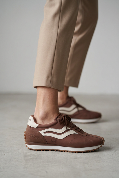Rio Sneaker Brown Suede